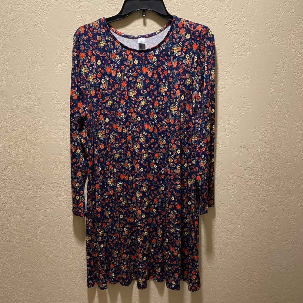 Floral swing dress